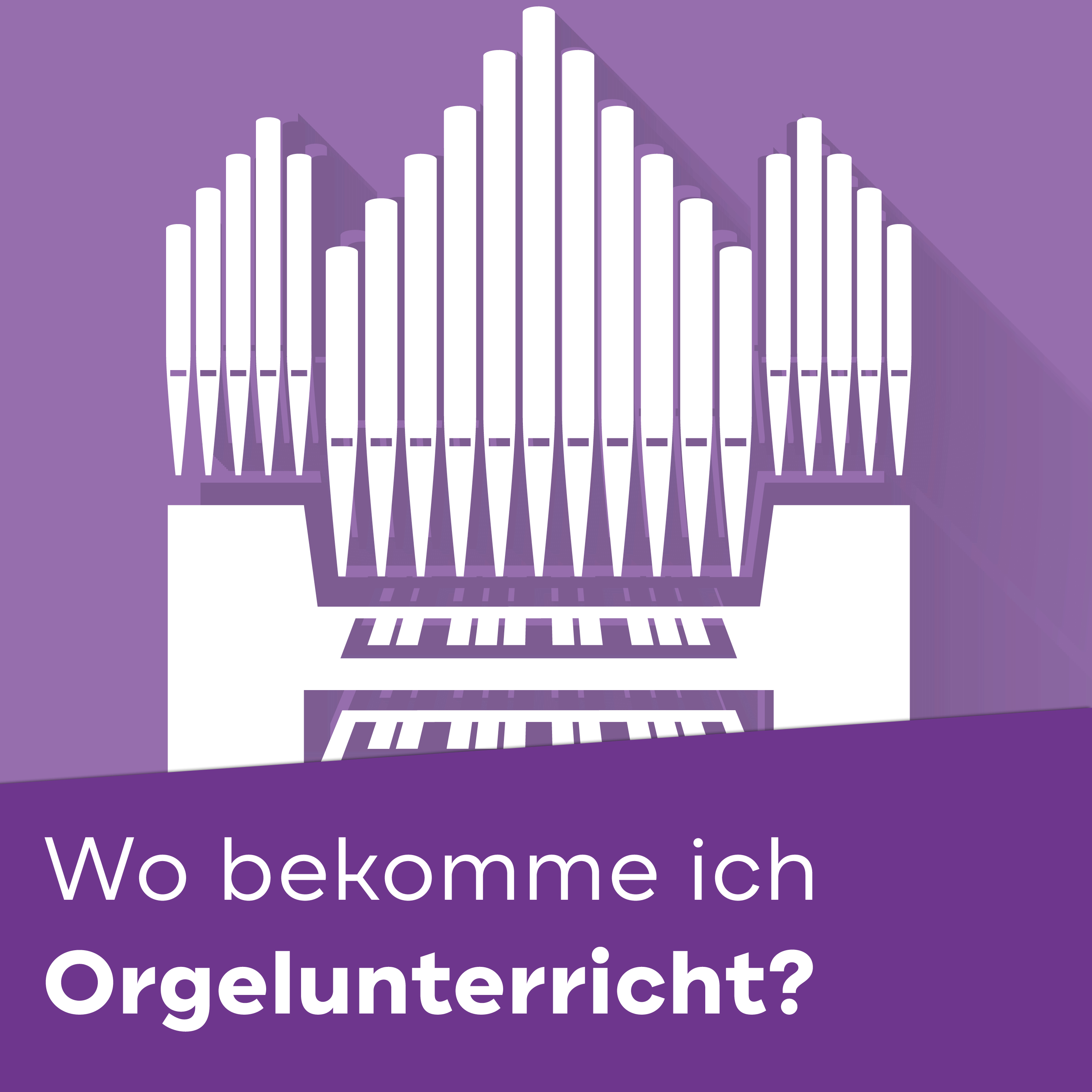 Orgelunterricht